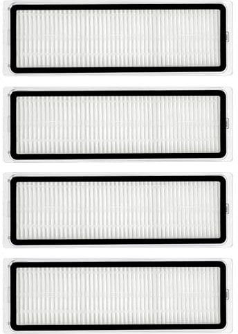 Odashen Hepa-Filter für Xiaomi Dreame L10s Ultra/L10 Ultra/L10s Pro/D10 Plus, Roboter-Staubsauger, Ersatzteile, waschbar, wiederverwendbar, 4 Stück