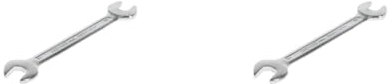 GEDORE red Doppelmaulschlüssel, SW 10+11 mm, metrisch, kurz, Schraubenschlüssel, Gabelschlüssel, 125 mm lang, R05121011 (Packung mit 2)