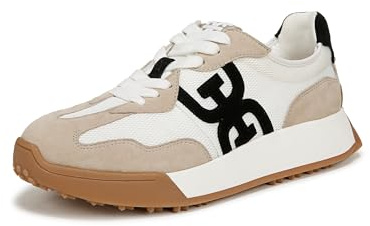 Sam Edelman Langley Sneaker White/Tan/Black 8 Medium