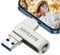 128GB 3 in 1 USB Stick iPhone, MUXXUE Speicherstick iPhone,USB Stick für iPhone, 1Pad, Mac, Android, PC, Kopieren Sie Fotos und Videos, ohne eine App herunterzuladen