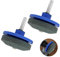 Premium Lawn Mower Blade Sharpeners - 2-Pack Blue Garden Tool Sharpening Kit