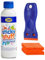 Zep Sticky Stuff Remover With Plastic Scraper Tool & 10 Blades - 250ml Work As A Sticker Remover, Sticky Label Remover, Adhesive Remover, Car Sticker Remover And Much More