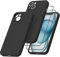 ZGCE Hülle für iPhone 15 Handyhülle mit 2 Stück Gehärtetem Glas Schutzfolie, Hochwertige Silikon Schutzhülle, Kratzfest Stoßfest Fallschutz, Passgenau Dünn Matt Cases für iPhone 15 6.1, Schwarz