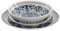 Vajilla Home ESPRIT Azul Blanco Porcelana Árabe 27 x 27 x 2 cm 18 Piezas - Marca: Home ESPRIT - EAN: 8424002152062