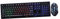 Tofficu 1Ensemble Kit de Clavier Souris de Jeu USB Filaire Ergonomique avec LED Ensemble Mécanique pour Design Pratique Durable