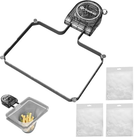 Filtro Lavello Cucina con Ventosa Portafiltro per Lavello Pieghevole | Filtro Scarico Lavandino con 96 Sacchetti Filtranti Cestello Filtro per Lavello per Rifiuti da Cucina Verdure Frutta