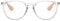Ray-Ban Damen Erika Lesebrille, Transparent, 51