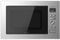 Cecotec Microondas encastrable Digital GrandHeat 2590 Built-In Steel Black. Potencia 900 W, Integrable, 25 litros, Grill 1000 W, 8 Funciones preconfiguradas, Temporizador