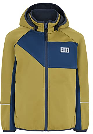 LEGO Wear Jungen Wear Jungen Softshelljacke Wasserabweisend Winddicht Atmungsaktiv Jacke, 116