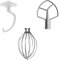 K5AB, crochet de pétrissage K5ADH, fouet K5AWW pour robot KitchenAid Heavy Duty 5KPM50