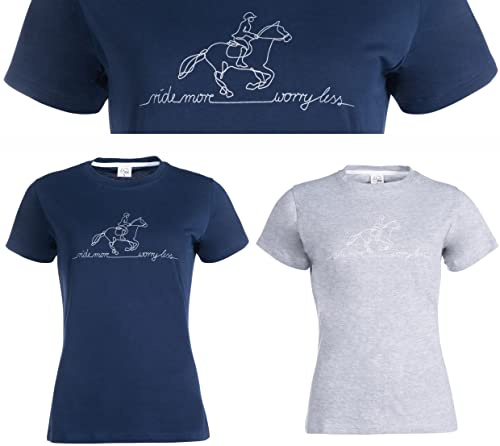 HKM Unisex Ride More T-Shirt (1er Pack)