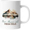 Christliche Tasse personalisierbar mit Namen Geschenk für Christen mit Bibelvers Kaffeetasse Geschenkidee | Der Herr ist mein Fels mug-christB-13