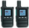 Retevis L61 Cellulari Walkie Talkie 4G, Radio Bidirezionale a Lungo Raggio con GPS, 2500 mAh, USB C, Professionali Mobile Phone POC Radio Robusta per Hotel, Trasporto e Emergenza(Nero, 2 Pezzi)