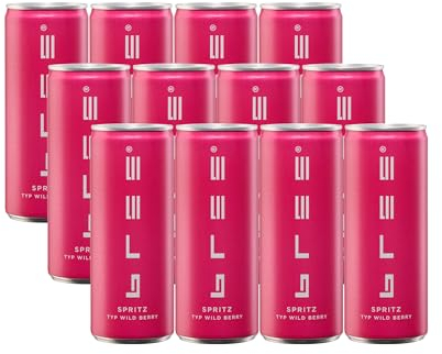 Bree Spritz Wild Berry | erfrischender Aperitif mit spritziger Beerennote | 10,5% Vol. Alkohol | 12 x 0,25l