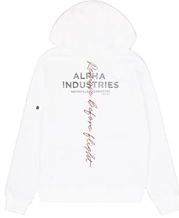 Alpha Industries Herren Signature Bp Hoody Kapuzenpullover (1er Pack)