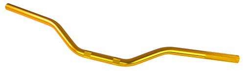 Manubrio Alluminio Moto ATV Scooter Piega Bassa 22 mm universale oro