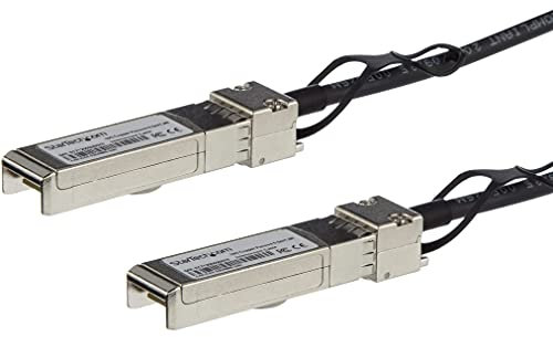 StarTech.com Câble SFP+ à connexion directe de 3 m - Conforme à MSA - Cordon SFP+ 10G - Câble Twinax passif - Câble DAC (SFP10GPC3M)