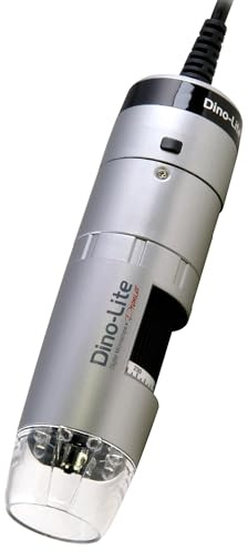 Dino-Lite USB-Digitalmikroskop AF3113T - 0,3 MP, 20-Fach -50x, 200-fache optische Vergrößerung, Messung, WF-20 kompatibel, Windows/Mac-Software im Lieferumfang enthalten