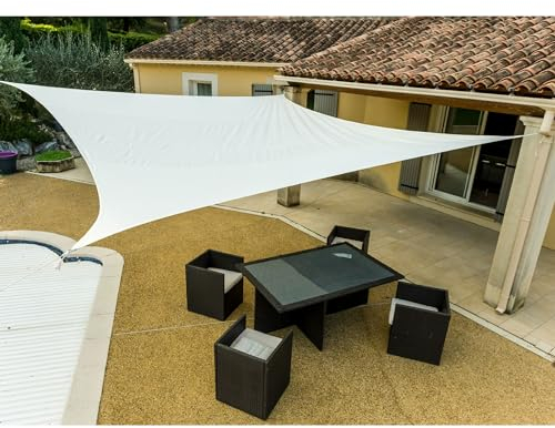 WERKA PRO Vela de Sombra Crema 4 x 5m