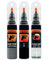 FIRANTO Lackstift Autolack Reparaturset für BMW 086 Schwarz - 3-in-1 Autolack Kratzer Reparaturstift 15ml Grundierung, Klarlack