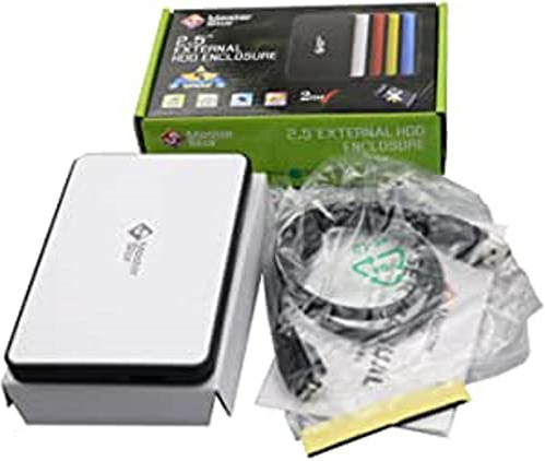 Peak Health MasterStor GB Disque dur portable USB 3.0 super rapide pour Mac, Mac Book et Windows Disque dur externe ordinateur portable (500 Go, blanc)