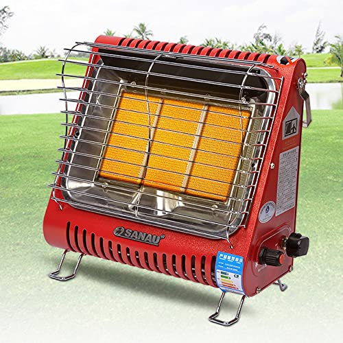 YKYR Tente De Chauffage De Camping Portable, Chauffage Au Gaz Extérieur, Réchauffeur À Gaz Intérieur Compact, pour La Pêche, Patio Intérieur, Randonnées (Size : Natural Gas)