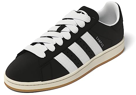 adidas Originals Herren Campus 00s, Core Black/White/Off-White, 46.5 EU