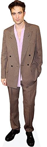 Robert Pattinson (Brown Suit) Pappaufsteller lebensgross