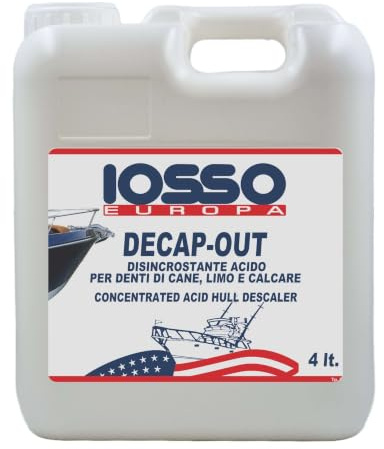 Iosso Europa Decap-out Gel, Disincrostante Forte in Gel, 4000 ml