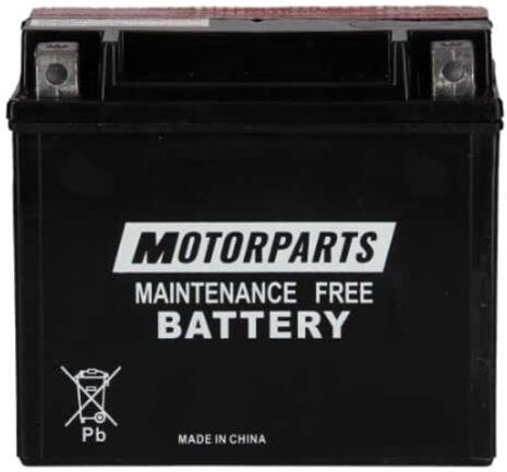 BATTERIA MOTORPARTS MINARELLI YT9B-BS 12V 8 AH COMPATIBILE CON YAMAHA XP T-MAX 500 2001 > 2003 SPECIFICA MOTO SCOOTER COMPLETA SENZA MANUTENZIONE
