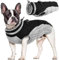 Hjumarayan Hundemantel für Kleine Mittelgroße Grosse Hunde, Hundemantel Winter Warme Hundejacke Wintermantel Hund Wasserdicht Hunde Mantel Gefüttert, Chihuahua Kleidung Winter (Schwarz S)