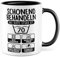 70 Jahre Tasse Geburtstag Geschenkidee Geburtstagsfeier Kaffeetasse Geschenk für Siebzigjährige Kaffeebecher Siebzig Becher