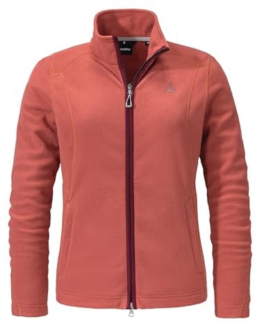 Schöffel Damen Fleece Jacket Leona3, burlwood, 40