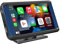 Huamengyuan Wireless Apple Carplayer Android Monitor de coche 7 pulgadas Bluetooth manos libres coche radio pantalla táctil radio inalámbrico para coche pantalla HD portátil car Play Monitor con AUX