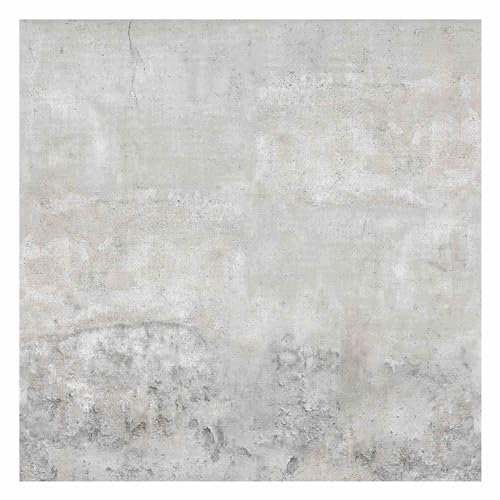Bilderwelten Fototapete Modern 192cm x 192cm Beton-Optik Steintapete Betontapete Vliestapete Tapete Wanddeko Ideen Wohnzimmer Schlafzimmer Küche