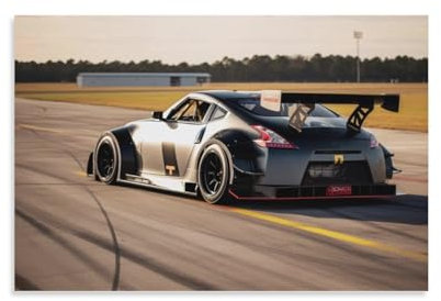 370z Rennwagen Jdm Drift Poster auf Leinwand, Wandkunst, Poster und Drucke, hängende Malerei für Schlafzimmer, Klassenzimmer, Wohnheim, Wohnzimmer, ästhetische Dekoration, Wandbild, gerahmt,