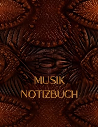 Music Notebook.: Musik Notizbuch.