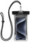 Seawisp wasserdichte Handyhülle mit Lanyard [Schwimmfähiges Design], Unterwasser IPX8, Universelle wasserfeste Handytasche kompatibel mit iPhone 15 14 13 12 11 Galaxy S24 bis 7 Zoll, Schwarz