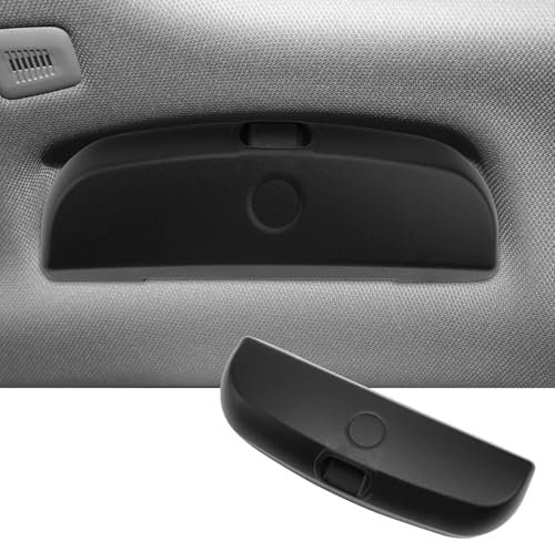 SKTU Auto Sonnenbrillenhalter kompatibel mit BMW 1er 3er 5er 7er X1 X3 X5 X7 Brillenetui Glasses Case Holder Auto Innenraum (Schwarz)