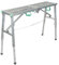 ZAWELIYO Klappbare Arbeitsplattform, 60–90 cm Verstellbare Faltbare Aluminium-Arbeitsplattform, Verdickte Gerüst-Trittleiterbank Zum Malen, Reparieren