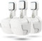 ZahoTse Wall Mount for Eero 6+ Home WiFi System-Simple and Sturdy Wall Mount Stand for Eero 6+ tri-Band mesh Wi-Fi 6 System,Without Messy Cables (White,3Pack