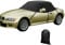 Halbgarage für BMW Z3 1995-2001, 420D Oxford Wasserdicht Outdoor Halbgarage Autoabdeckung UV-beständig Sonne Schnee Regen Staub Allwetterschutz