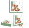 Kotkiddy 20 Pcs Serviettes de Fête Ourson - Papier Épais & Absorbant, Décorations de Fête Ourson pour Anniversaire d'Enfant et Baby Shower