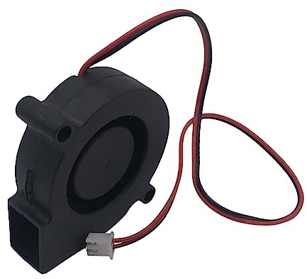 Veemoon 2 Stücke Radial Kühlventilator für Super Leiser Blasventilator mit Hydraulischem Lager für Optimale Wärmeableitung Installieren Entfernen Hochwertige Drucker Zubehörteile Schwarz