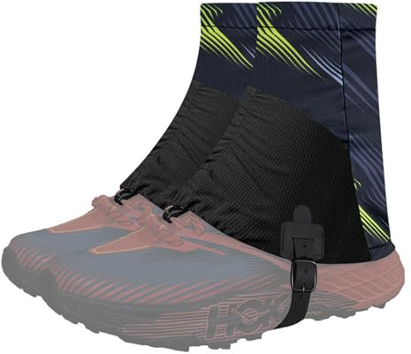 Lunaanda Trailrunning-Schuhgamaschen zum Laufen,Trail Low Gaiters,wasserdichte Trail Gaiters Low Gamasche für perfekten Laufschutz
