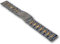 Uhren Pevak® Edelstahl Uhrenarmband BiColor 20mm Uhr Metallband mit Faltschliesse Uhrband Armband 1