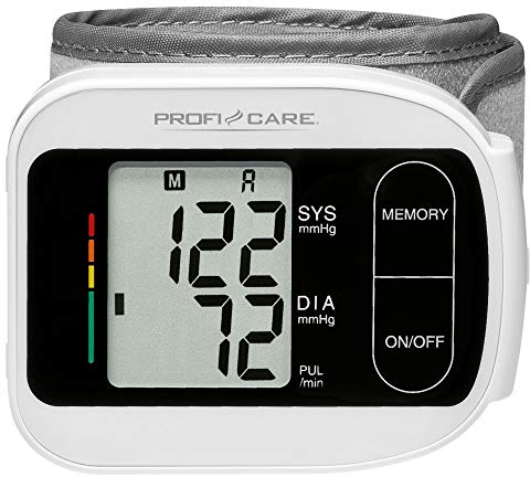 Profesional Care 330180 PC de BMG 3018 Tensiómetro de muñeca, vollautomatische de presión arterial y pulso