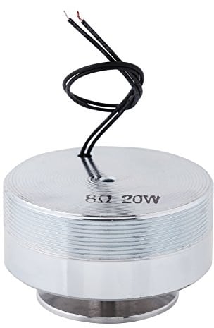 Yanmis Basslautsprecher, Resonanzlautsprecher 1 Packung mit 2 Zoll 50 MM Hochfrequenz-Vibrationslautsprecher mit starkem Bass(8Ω 20W)