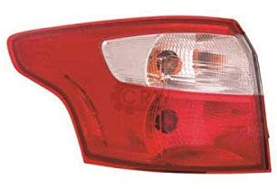 Diederichs Rückleuchte links aussen für Focus III Turnier PY21W P21/5W Rot