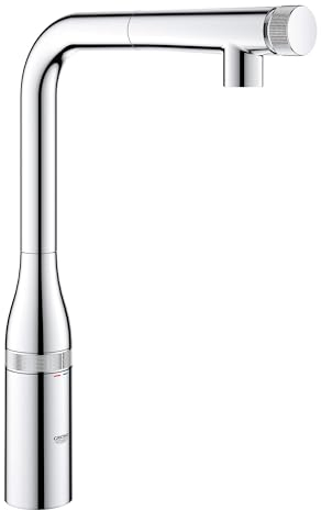 GROHE 31616000 Essence Pull-Out Kitchen Faucet Chrome